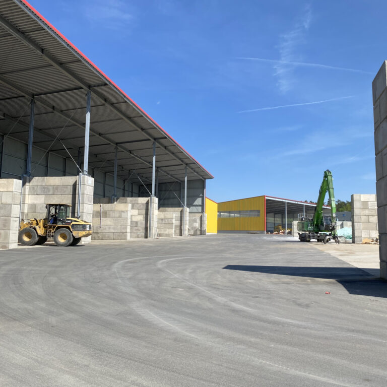 Bild vom Recyclinghof im Betrieb in Weiden
